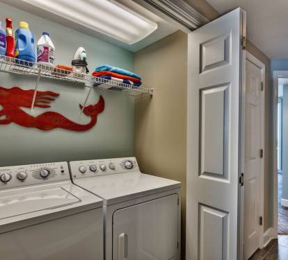 Full size washer and dryer