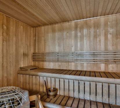 Sauna located in the work out room on the 2nd floor
