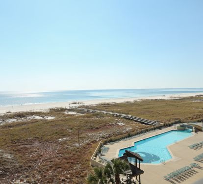 VIEW FROM BALCONY LOOKING WEST