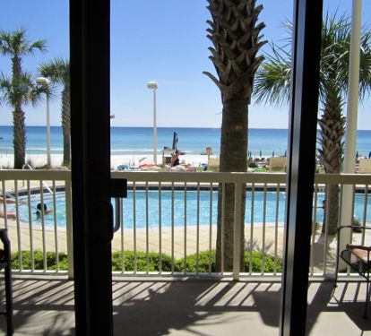 This is your view from Calypso 1-102! 