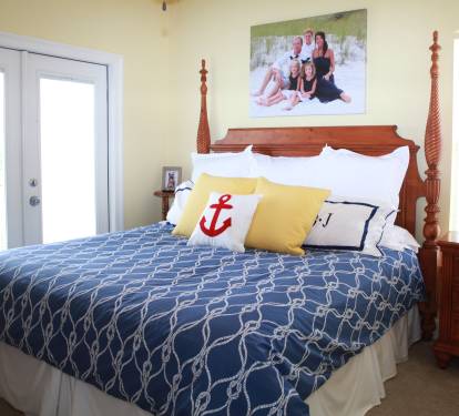 King bedroom on 3rd level