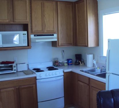 Fully equipped kitchen