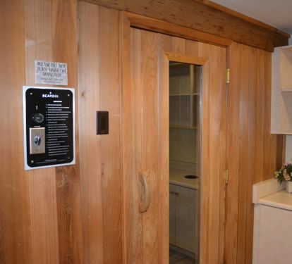 The sauna 