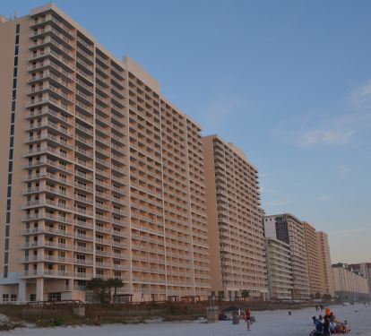 Our building side of the beach 
