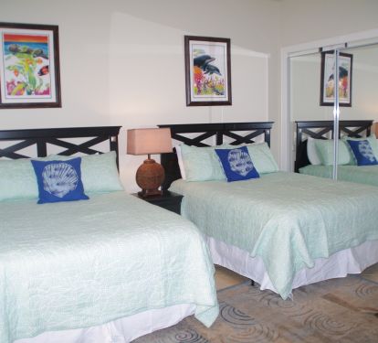 Bedroom 3 has 2 QUEEN size beds, great for kids or adults!