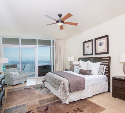 HUGE Master suite with balcony views and access