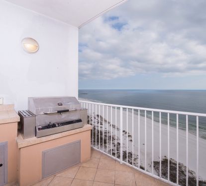 Guys (and gals!) LOVE the PRIVATE grill on the balcony! Steaks anyone??