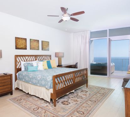 Master suite includes King size bed and views for days!!