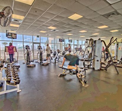 ocean front fitness center