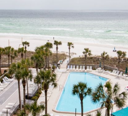 Listen to the waves crashing on the sand.  View from 5th floor balcony