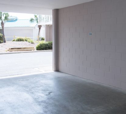 VIP parking underneath the building close to the elevators