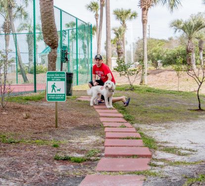 Pet area for furry family members