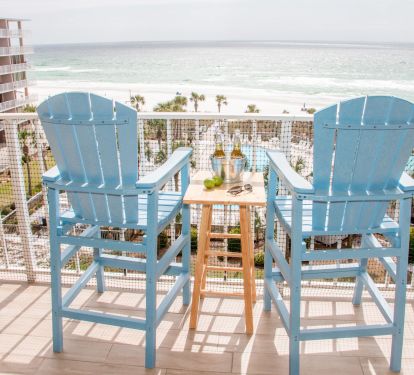 Relax on the Spacious Balcony