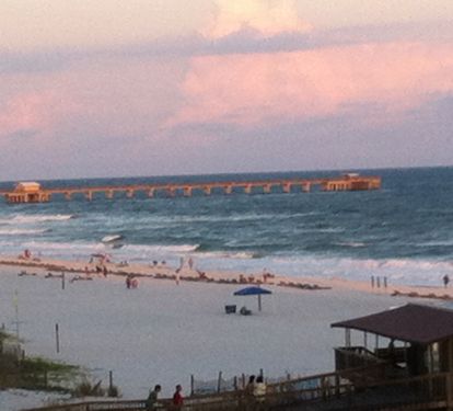 Enjoy beautiful  sunrises and sunsets from the living room or the balcony.