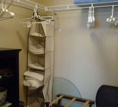 walk in master closet