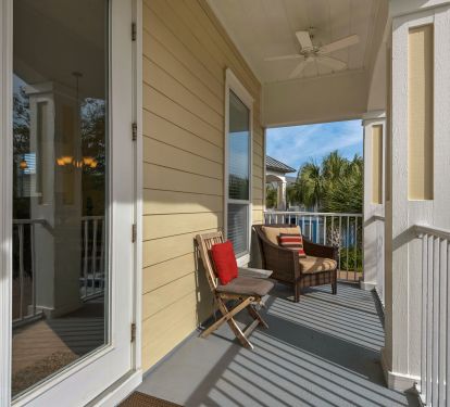 balcony off living room