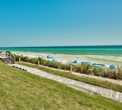 Private Beachwalk from back porch
