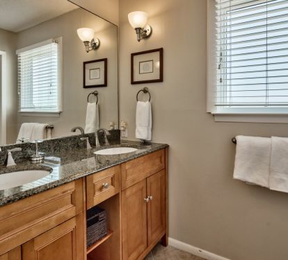 Master Bath with Double Vanity