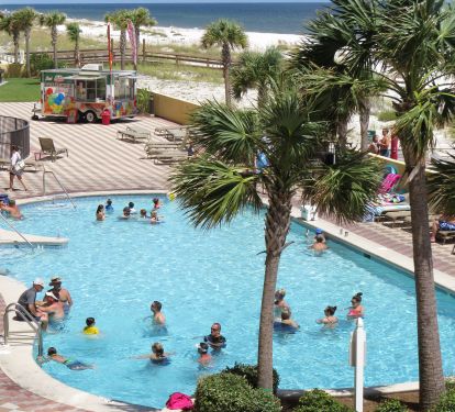 Large outdoor pool, Indoor Pool also and multiple hot tubs