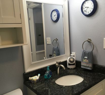 Bathroom with some storage