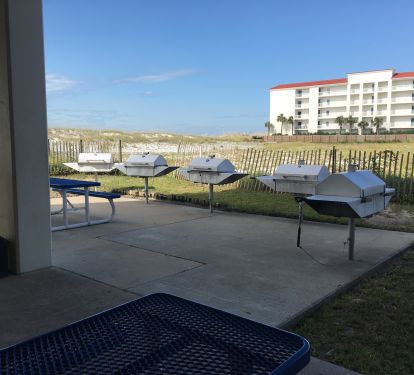 Very nice grill area