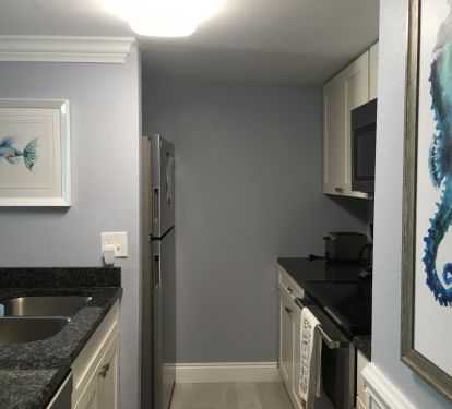 Kitchen with lots of storage