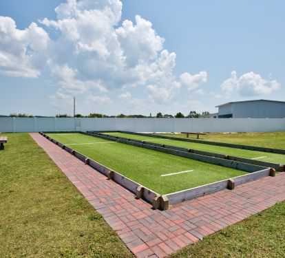 Bocce Ball courts