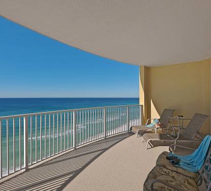 Balcony time!  You choose...lounger or glider?