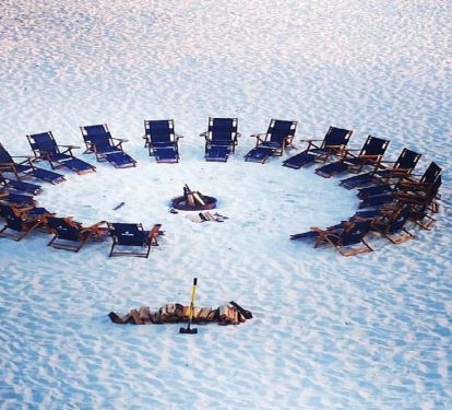 Bon Fires on the beach every Friday &amp; Monday Night