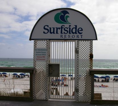 Gate To Surfside Resort Private Beach