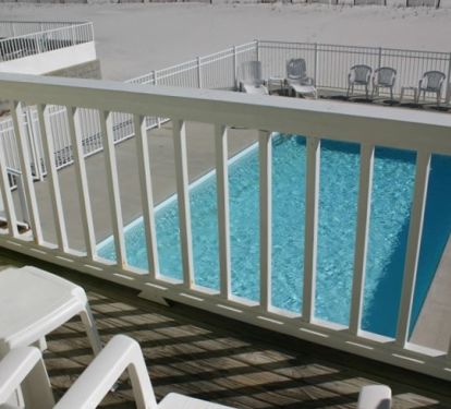 Enjoy the view from your upper deck chair