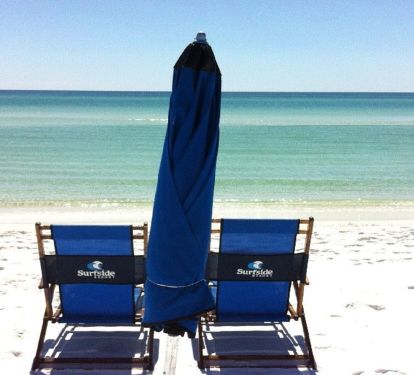 Complimentary Beach Service from us to you! Thanking you for being our guest.:)) 