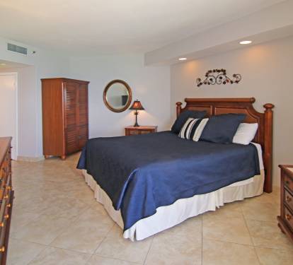 Master bedroom view from balcony.