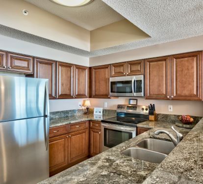 Fully equipped kitchen