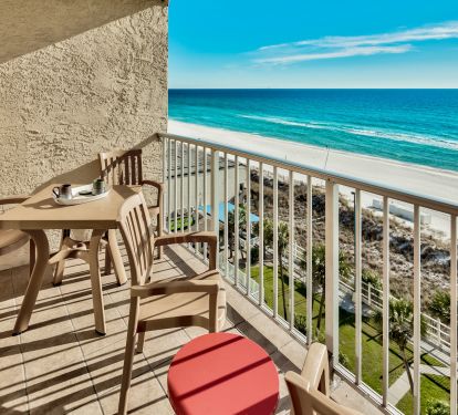 Balcony View of Beach