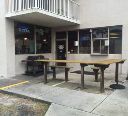 Suds Seating (the onsite snack and drink stop)