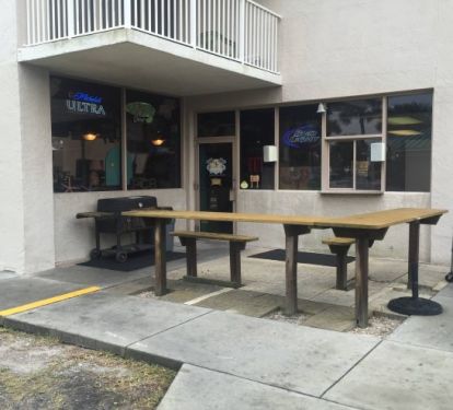 Suds Seating (the onsite snack and drink stop)