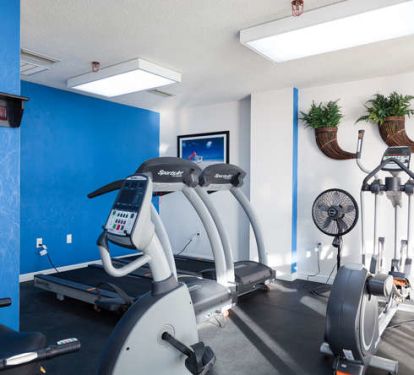 Access to work out room.