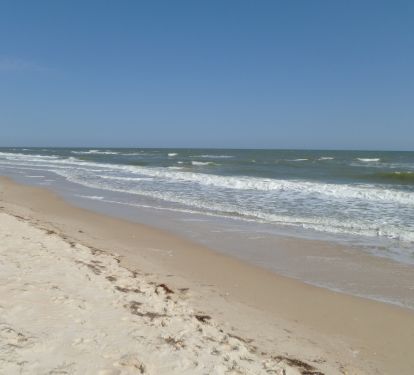 This is a typical crowded day at your favorite beach!
