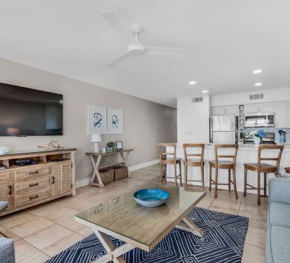 Open views from kitchen area