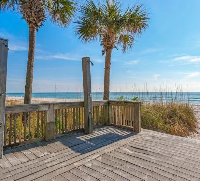 Steps to the ocean  and your own beach chairs