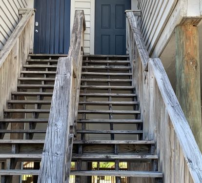 Front staircase