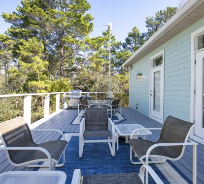 15'x30' Trex deck.
