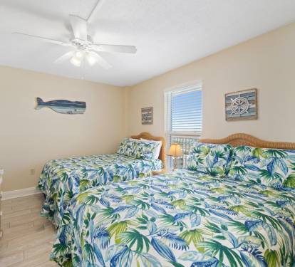 Second Bedroom with Two Full Beds