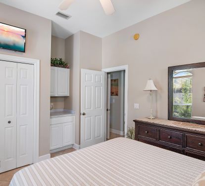 Additional view of Queen Bedroom.
