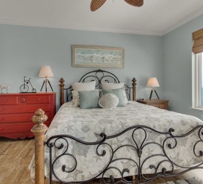 Master Bed is Luxurious and Extremely Comfortable