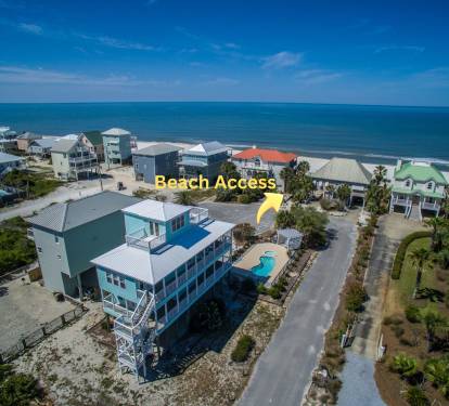Beach Access just steps away!