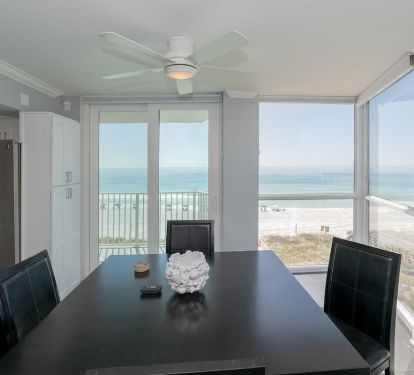 View From Dining Room Looking Out to the Gulf of Mexico.