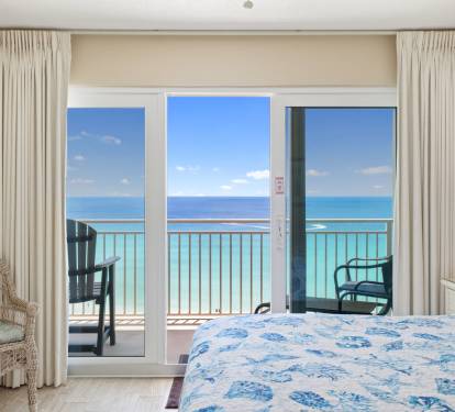 Master Bedroom with Balcony Access