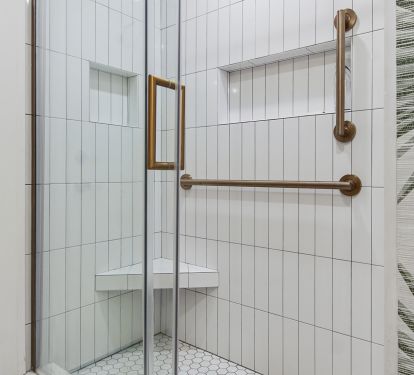 West walk in shower